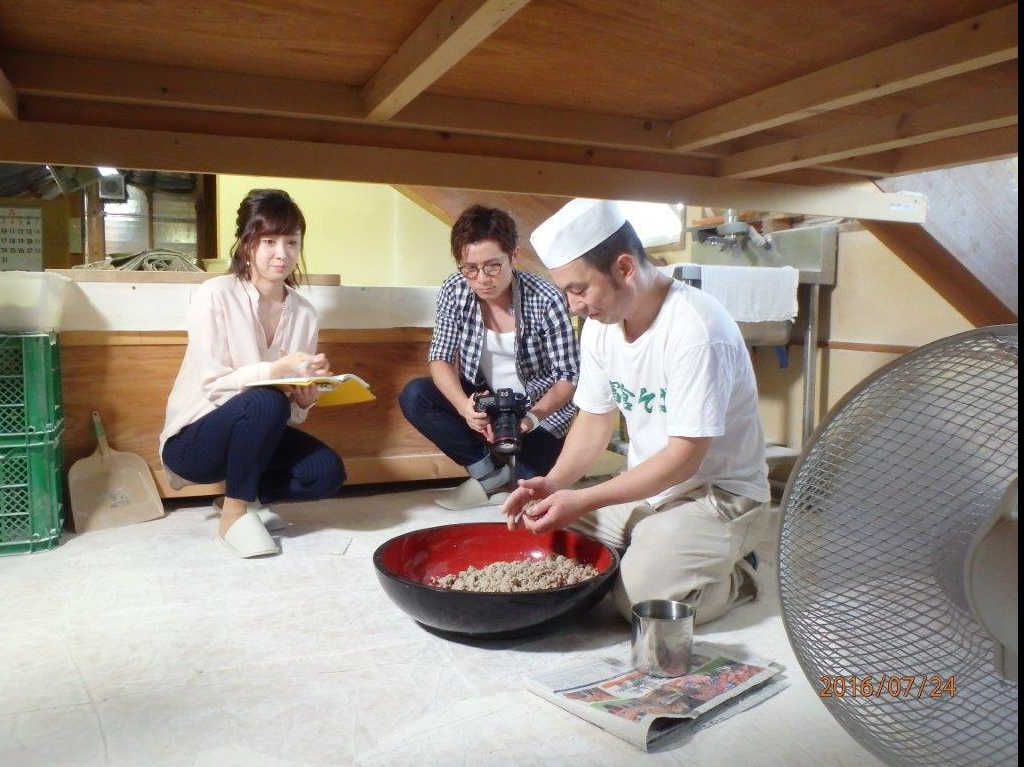 蕎麦打ち