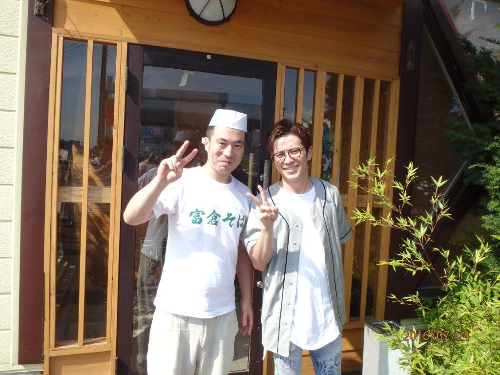 富倉そばの店主